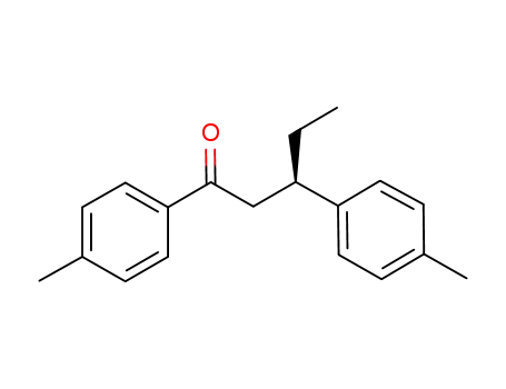 (-)-(3R)-1,3-bis(4-methylphenyl)-pentan-1-one