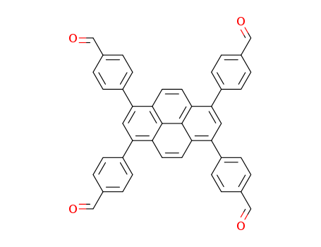 Benzaldehyde, 4,?4',?4'',?4'''-?(1,?3,?6,?8-?pyrenetetrayl)?tetrakis-