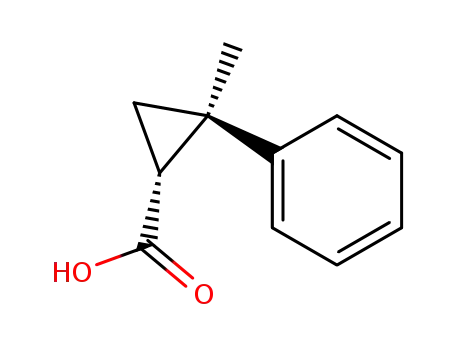 (1R,2R)-2-methyl-2-phenylcyclopropane-1-carboxylic acid