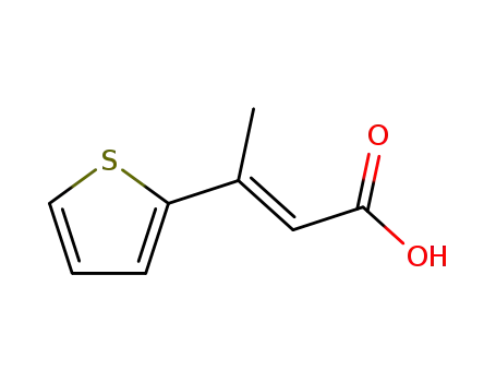 (E)-3-methyl-3-(2-thienyl)-2-propenoic acid