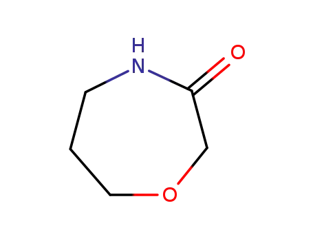 Molecular Structure of 61108-69-8 (1,4-oxazepan-3-one)