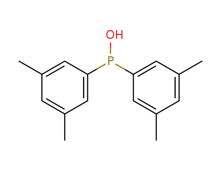 Molecular Structure of 866324-40-5 (Phosphinous acid, bis(3,5-dimethylphenyl)-)
