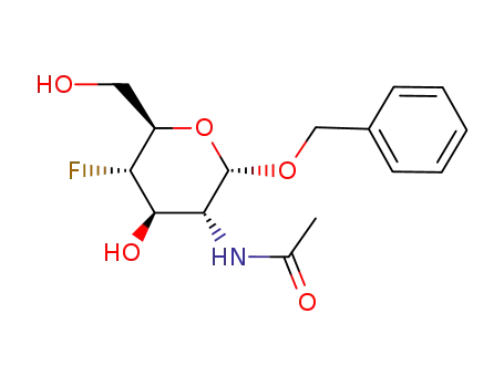 벤질 2-ACETAMIDO-3,6-DI-O- 벤조일 -2,4-DIDEOXY-4-FLUORO-ALPHA-D-GLUCOPYRANOSIDE