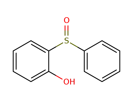 Molecular Structure of 81111-46-8 (2-benzenesulfinyl-phenol)
