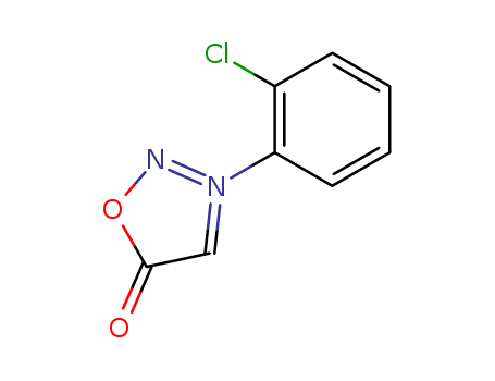 1,2,3-Oxadiazolium, 3-(2-chlorophenyl)-5-hydroxy-, inner salt