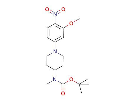 [1-(3-Methoxy-4-nitro-phenyl)-piperidin-4-yl]-Methyl-carbaMic acid tert-butyl ester