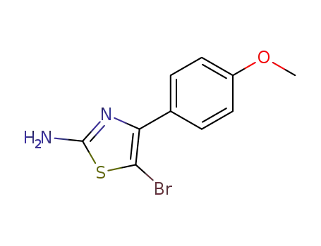 5-bromo-4-(4-methoxyphenyl)-2-Thiazolamine