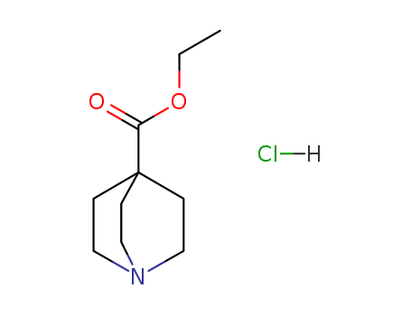 1-Azabicyclo[2.2.2]octane-4-carboxylic acid ethyl ester hydrochloride (1:1)