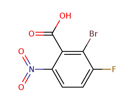 2-broMo-3-fluoro-6-nitrobenzoic acid