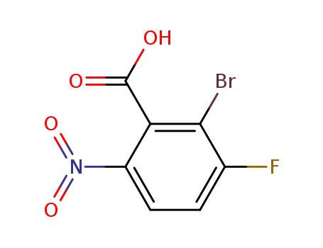 2-broMo-3-플루오로-6-니트로벤조산