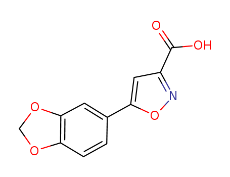 5-BENZO[1,3]DIOXOL-5-YL-ISOXAZOLE-3-CARBOXYLIC ACID