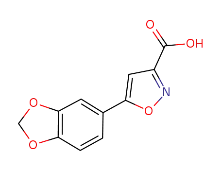 5-벤조[1,3]DIOXOL-5-YL-이속사졸-3-카르복실산