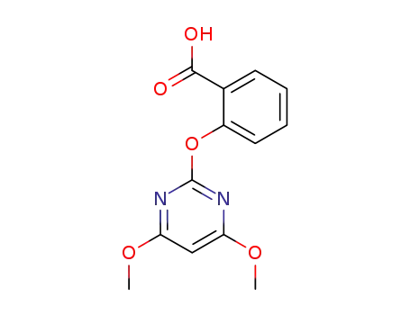 2 - [(4,6-DIMETHOXYPyrimidine-2-YL) OXY] 벤조산