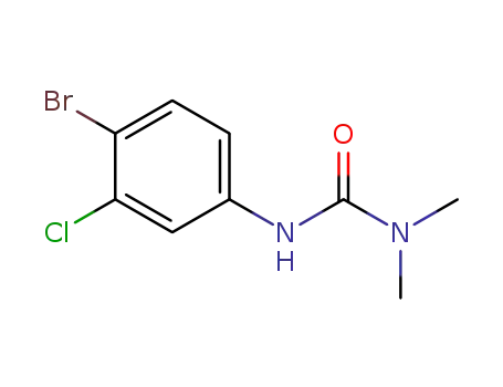Molecular Structure of 32233-73-1 (3-(4-bromo-3-chlorophenyl)-1,1-dimethylurea)