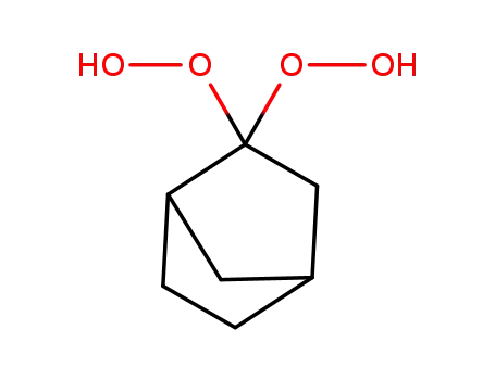 Molecular Structure of 1360613-31-5 (2,2-dihydroperoxybicyclo[2.2.1]heptane)