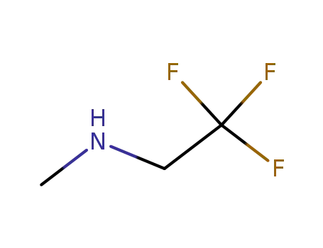 Molecular Structure of 2730-67-8 (2,2,2-trifluoro-N-methylethanamine(SALTDATA: HCl))