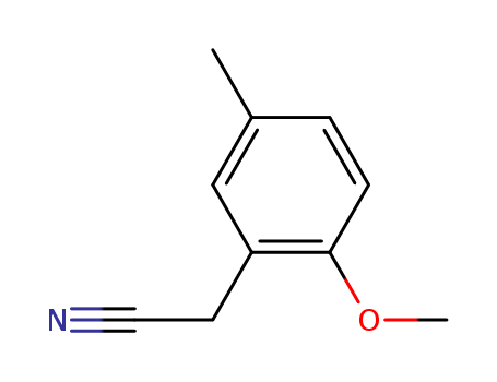 (2-METHOXY-5-METHYLPHENYL)ACETONITRILECAS