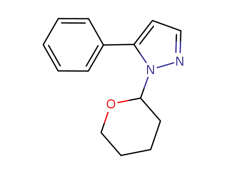 5-phenyl-1-(tetrahydro-2H-pyran-2-yl)-1H-pyrazole