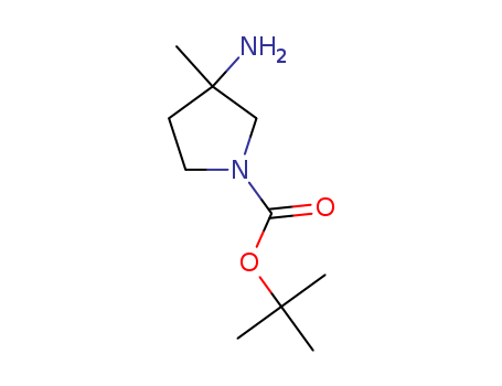 tert-Butyl 3-amino-3-methyl-pyrrolidine-1-carboxylate