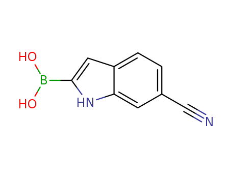 6-Cyano-1H-indole-2-boronic acid