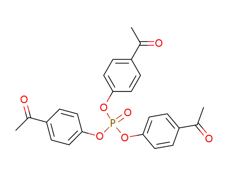 Molecular Structure of 31823-10-6 (Ethanone, 1,1',1''-[phosphinylidynetris(oxy-4,1-phenylene)]tris-)