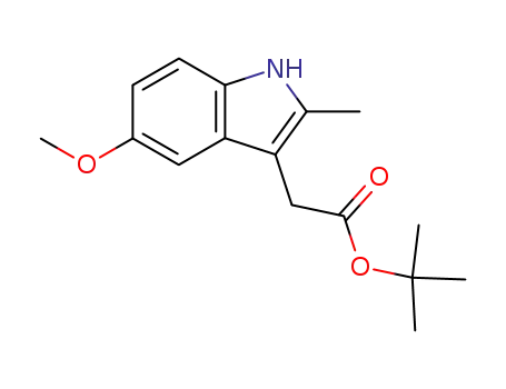 tert-butyl 2-(5-methoxy-2-methyl-1H-indol-3-yl)acetate