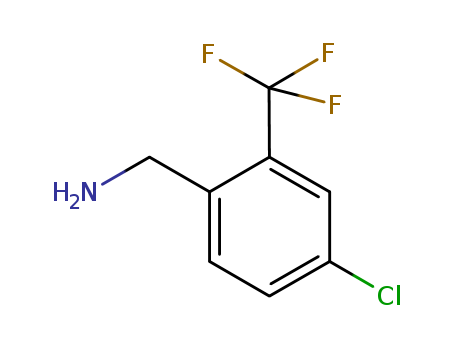 4-Chloro-2-(trifluoromethyl)benzylamine cas no. 771583-81-4 95%+%