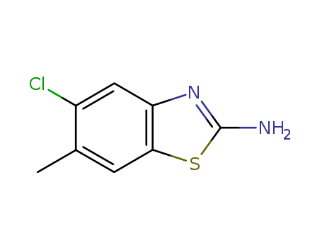 5-chloro-6-methyl-1,3-benzothiazol-2-amine(SALTDATA: FREE)