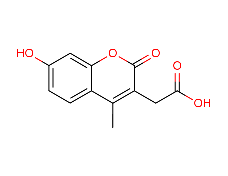 2H-1-Benzopyran-3-aceticacid, 7-hydroxy-4-methyl-2-oxo-