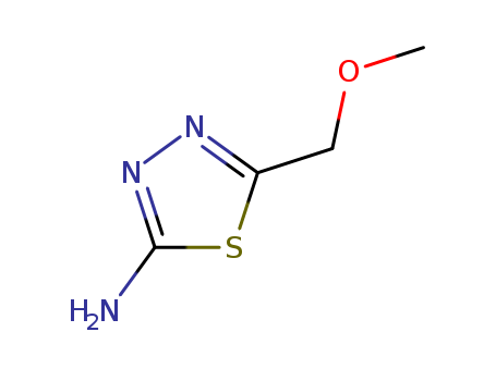 5-(methoxymethyl)-1,3,4-thiadiazol-2-amine(SALTDATA: FREE)
