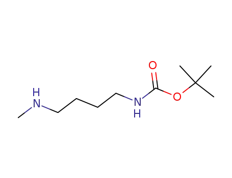 Molecular Structure of 874831-66-0 (tert-Butyl 4-(methylamino)butylcarbamate)