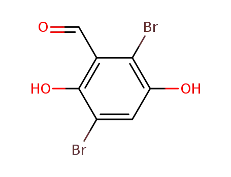 2,5-dibromo-3,6-dihydroxybenzaldehyde