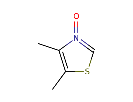 Molecular Structure of 141305-45-5 (Thiazole,  4,5-dimethyl-,  3-oxide)