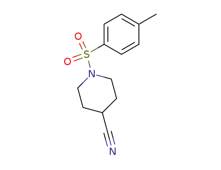 4-Piperidinecarbonitrile, 1-[(4-methylphenyl)sulfonyl]-