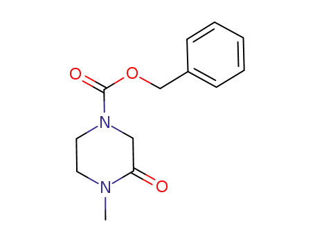 1-Piperazinecarboxylic acid, 4-methyl-3-oxo-, phenylmethyl ester