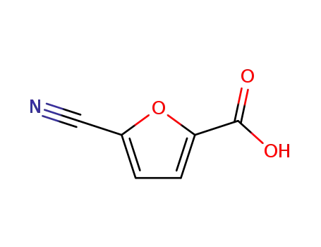 Molecular Structure of 212197-74-5 (5-CYANOFURAN-2-CARBOXYLICACID)
