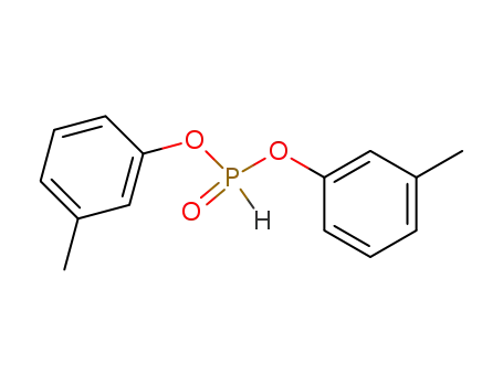 Molecular Structure of 66076-07-1 (Phosphonic acid, bis(3-methylphenyl) ester)
