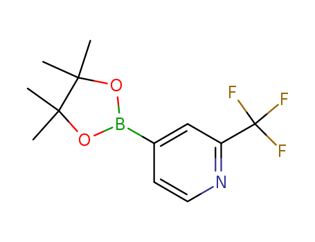 4-(4,4,5,5-TETRAMETHYL-1,3,2-DIOXABOROLAN-2-YL)-2-(TRIFLUOROMETHYL)PYRIDINE