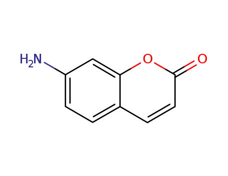 Molecular Structure of 19063-57-1 (7-AMINOCOUMARIN)
