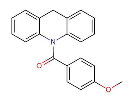 Molecular Structure of 63949-13-3 (acridin-10(9H)-yl(4-methoxyphenyl)methanone)
