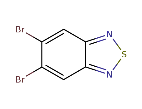 Molecular Structure of 18392-81-9 (5,6-DibroMo-2,1,3-benzothiadiazole)