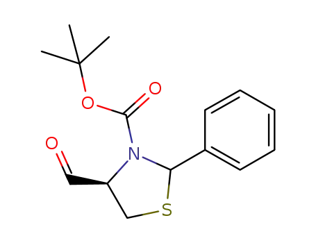 tert-butyl-(4R)-4-formyl-2-phenylthiazolidine-3-carboxylate