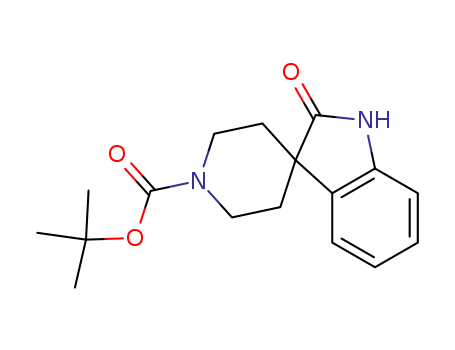 Spiro[3H-indole-3,4'-piperidine]-1'-carboxylicacid, 1,2-dihydro-2-oxo-, 1,1-dimethylethyl ester