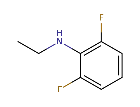 Molecular Structure of 13800-03-8 (N-ethyl-2,6-difluoroaniline)