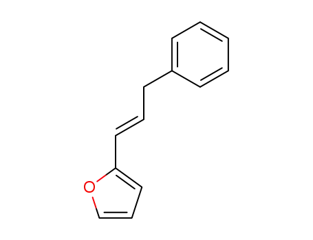 Molecular Structure of 76584-01-5 (Furan, 2-(3-phenyl-1-propenyl)-, (E)-)