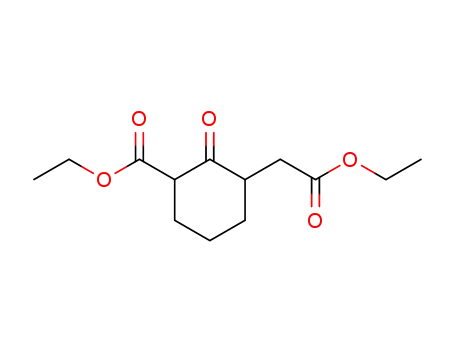 2-ethoxycarbonyl-6-ethoxycarbonylmethylcyclohexanone