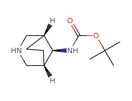 Molecular Structure of 847795-98-6 (tert-butyl (8-syn)-3-azabicyclo[3.2.1]oct-8-ylcarbamate)