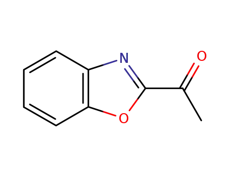 Molecular Structure of 122433-29-8 (Ethanone, 1-(2-benzoxazolyl)- (9CI))