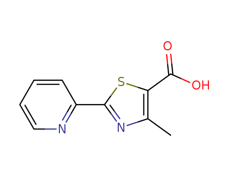 2-(2-Pyridyl)-4-methylthiazole-5-carboxylic acid 34418-48-9