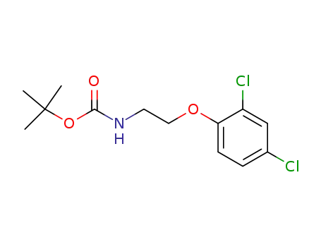 Carbamic acid, [2-(2,4-dichlorophenoxy)ethyl]-, 1,1-dimethylethyl ester